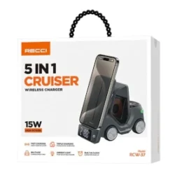 Wireless Charger (5 in 1) Car Shape - Image 2