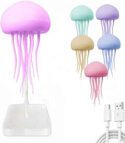 ⁦أباجورة جيلي فيش Jellyfish على شكل قنديل مضيء⁩ - الصورة ⁦6⁩